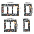 thumbnail image 2 of Yayeee Rocker Switch Wall Plate 3-Gang 6.5"x4.6" Home Decorative Outlet Cover, Cute Dinosaur, 2 of 6