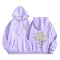 thumbnail image 2 of Neewe Womens Graphic Hoodies Unisex Oversized Hoodies Long Sleeve Pocket Pullover Fall 2025, 2 of 5