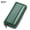 SKU01035-墨绿【棕色内阁】, variant on New women's wallet, cowhide long anti-degaussing zipper coin purse, men's clutch