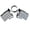 Keyboard kit, variant on Silakka 54 Split Keyboard Ergonomic Mechanical Keyboard Hot Swappable QMK VIAL Programmable RP2040 Zero for PC Gaming Keyboard