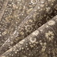 thumbnail image 6 of 2x12 Runner Rug - Brown Floral Pattern with Non-Slip TPE Backing, 6 of 7