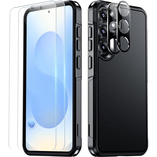 Funda de teléfono SPIDERCASE para Samsung Galaxy S25 Plus con protector de pantalla