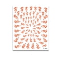 thumbnail image 1 of Tignapoo Chinese Dragon Nail Art Stickers - Traditional Design, Easy Application, No Glue Needed, 1 Sheet for All Nails, 1 of 6