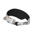 thumbnail image 3 of Gaeub Cute Colorful Animal Sun Visor Hats with Empty Top and Adjustable, UV Protection for Golf Tennis Cycling Running, 3 of 8