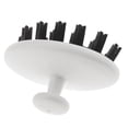 thumbnail image 1 of Hairbrush Hair Scalp Head Brushing ador Champú - Blanco + Negro, como jinwen Masajeador de cabello Peine de cepillo, 1 of 6
