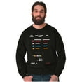 thumbnail image 5 of PACMAN High Score Ghosts Vintage 80s Sweatshirt for Men or Women Brisco Brands S, 5 of 6