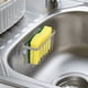thumbnail image 3 of Soporte de esponja HLOOL para fregadero de cocina plateado, 3 of 5