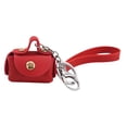 thumbnail image 2 of Llavero de Moda Sunnimix Rojo de cuero PU para bolso y coche, 2 of 8