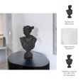 thumbnail image 3 of Decorative Bust Sculpture Figurine for Home and Bathroom Accent - Polyresin Statue for Office and Room - Ornament for Living Room, Shelf and Coffee Table Decor - 12", Bronze & Copper, 3 of 11
