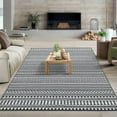 thumbnail image 1 of Garvee 9x12 Large Geometric Area Rugs Bohemian Rug, Machine Washable Rug Farmhouse Accent Rug Throw Floor Carpet for Living Room Bedroom Hallway Home Decor, Black, 1 of 8