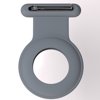 Airtag Hidden GPS Holder Case for Kids Elderly Pet Collar Clothing, 2 Pack, Gray