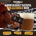 thumbnail image 2 of Rationale Brewing Non-Alcoholic Cherry Blossom Japanese Style Lager, 6 Pack, 12 fl oz Cans, Premium Craft Non-Alcoholic Beer, Zero Alcohol, Brewed with Rice and Saphir Hops, 2 of 8