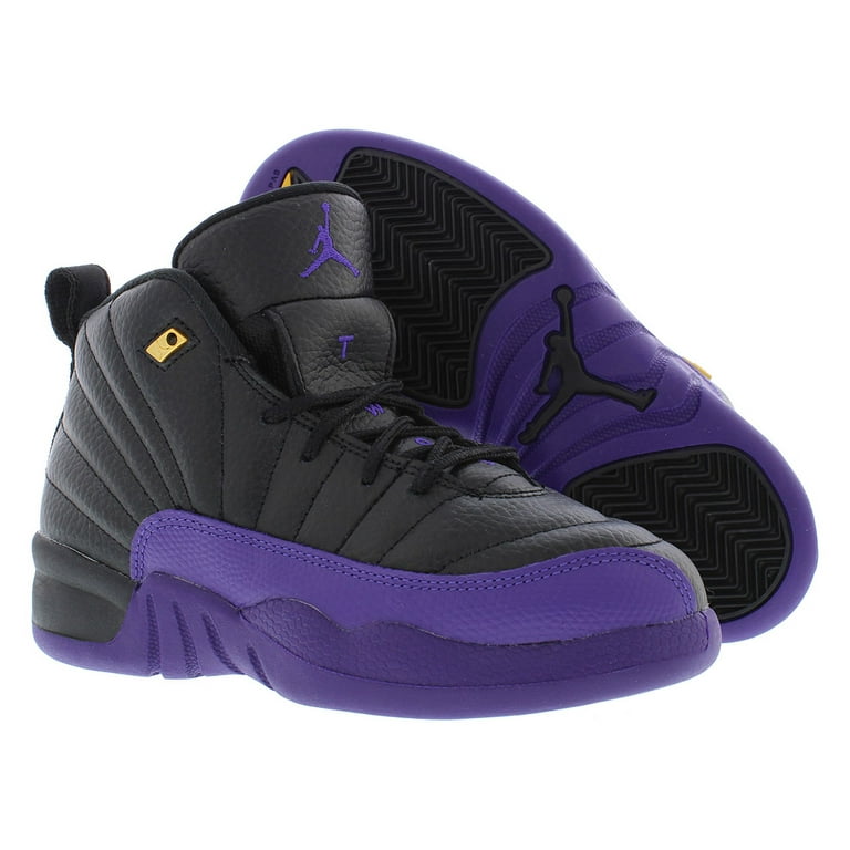 Jordans 12 purple and black hotsell