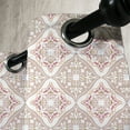 thumbnail image 3 of Ambesonne Pastel Grommet Curtain, Geometrical, 50" x 120", Beige Pink White, 3 of 6