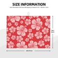 thumbnail image 3 of Kdxio Red Hibiscus Flower for Dish Drying Mat,24*18 inch Absorbent Dish Drainer Kitchen Counter,Large Size Dish Drying Pad for Countertops,Draining Racks, 3 of 9