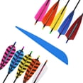 thumbnail image 4 of Uxcell Arrow Vanes Arrow Fletching 4" Water Drop Shape TPU for Hunting DIY Shooting(White, Pack of 100), 4 of 7