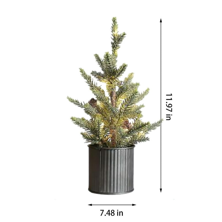 7Ft Pre-lit Artificial Christmas Trees Xmas Detachable Tree with 1000  Branch Tips Decoration with DIY 450 LED Lights 8 Lighting Modes 