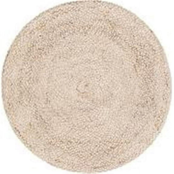 8' Round Speckled Hen Rug
