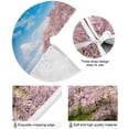 thumbnail image 2 of FMSHPON Mount Fuji Cherry Blossoms Xmas Christmas Tree Skirt Stand Mat for Holiday Party Decoration Indoor Outdoor 36 inches, 2 of 6
