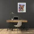 thumbnail image 3 of Dean Russo Collection 12x14 White Modern Wood Framed Museum Art Print Titled - Zoey, 3 of 4