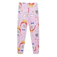 thumbnail image 4 of WIBACKER 1-10 Year Girls' 2-Piece Pajamas Set Long Sleeve Sleepwear Pjs 105% Cotton For Kids and Toddler Girls - Princess, 4 of 8