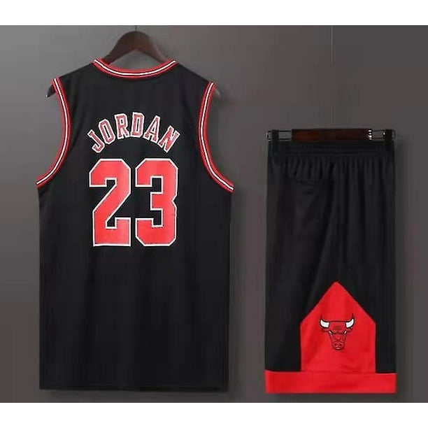 #23 Michael Jordan Conjunto de camiseta de baloncesto Uniforme de los Bulls para niños y adolescentes S(20-30)