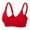 Red, variant on Full-Freedom Comfort Front Closure Bra for Women Wireless Bras No Underwire Comfortable Sports Bras