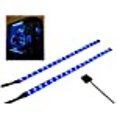 thumbnail image 2 of DS PC LED Flexible Light Strip Blue Computer Lighting with Magnetic Design for Computer Case Lighting Kit, Blue Desk Moon Lamp (11.8inch,S Series), 2 of 10