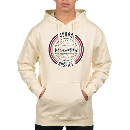 Men s Uscape Apparel Cream UConn Huskies Standard Pullover Hoodie Men s Uscape Apparel Cream UConn Huskies Standard Pullover Hoodie
