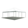 Party Tents Direct Polyethylene Weekender Frame Outdoor Party Tent, White, 20 ft x 20 ft