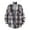 Blue, variant on Mens Long Sleeve Button Down Shirt Jacket Lightweight Flannel Plaid Shacket 2025 Fall Trendy Outwear Tops with Pockets Birthday Gifts Khaki XXXXL
