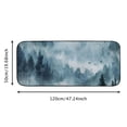 thumbnail image 5 of ONETECH Misty Forest Foggy Mountain Magical Tree Nature Woodland Square Felt Floor Mat Outside Entry Yard Patio for Home Entrance 19.68*47.24 in, 5 of 6