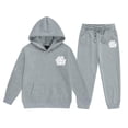 thumbnail image 3 of CAIXIA Fall Winter Girls Clothes Fall Outfits Girls Sweatshirts and Sweatpants Joggers Set 2 Piece Graphic Lover Trendy Athletic Girls Sweatsuit Set Outfits, 3 of 5