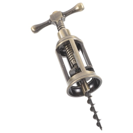 Vintage Corkscrew Wine Opener Bottle Opener Beer Cap Opener Red Wine Bottle Opening Tool Beverage Opener