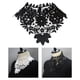 thumbnail image 4 of Collar falso para mujer, cuello falso desmontable, para niñas, ideal para disfraces de boda. Negro, 4 of 6
