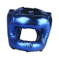 thumbnail image 2 of Casco de Boxeo Escudo Facial, Artes Marciales Ventiladas Equipo de Cabeza de Kickboxing Ligero, Muay Thai Headgear para Muay Thai Grappling San Azul, 2 of 8