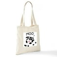 thumbnail image 7 of CafePress - Moo Cow Tote Bag - Unisex Canvas Tote Bag, Beige, 1-Piece, 7 of 7