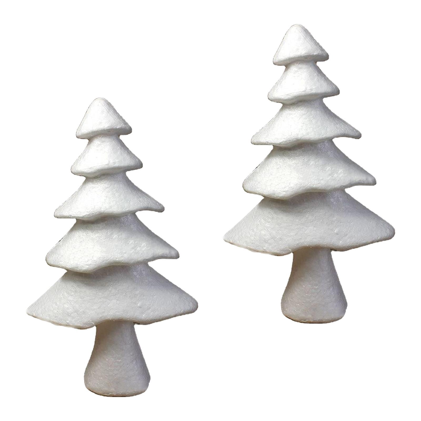 balikha Foam Christmas Trees DIY Home Crafts Home Decors Simple Design Foam Crafts Desktop Ornaments for Party Living Room Bedroom 40cmx24cmx10.3cm