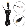 Durable Nylon Braided Mice Line USB Mouse Cable Replacement Wire ...