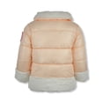 thumbnail image 2 of Jessica Simpson Baby Girls' Cire Sherpa Puffer Jacket Color: blush Size: 12 months, 2 of 2