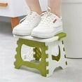 thumbnail image 2 of Douhoow Plastic Step Stool Outdoor Camping Stool Home Train Foldable Step Stool, 2 of 6