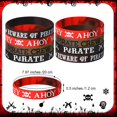 thumbnail image 3 of Pulseras piratas de silicona Capoda Ahoy Matey para niños, 48 unidades, 3 of 7