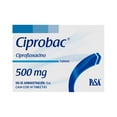 thumbnail image 2 of Ciprobac Ciprofloxacino 500 mg 14 tabletas, 2 of 4