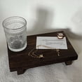 thumbnail image 3 of Wooden Decorative Tray for Bathroom Counter Organizers Farmhouse Soap Holder Perfumes, 3 of 9