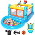 thumbnail image 1 of Casa Inflable Saltarina AKEYDIY para Niños 3-6 con Fosa de Pelotas, 1 of 8