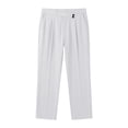 thumbnail image 4 of Betivan Men's Pleated Straight Pants Draped Versatile Business Solid Color Casual Formal Trousers Bottoms for Office Business Daily Work Street, 4 of 8