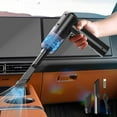 thumbnail image 1 of Fiudx Ofertas relámpago Aspirador de mano para coche, aspirador potente de succión para coche pequeño, Mini aspirador de polvo con USB, portátil, 1 of 7