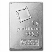 NOT SPECIFIED 1 gram Platinum Bar - Secondary Market