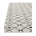 thumbnail image 3 of Unique Loom Outdoor Trellis Collection Area Rug - Tribal Trellis (13' 1" Square Gray/Black), 3 of 6