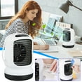 thumbnail image 1 of Mini Climatiseur Portable USB, Ventilateur de Bureau à Grand Volume d'Air, Ventilateur Électrique Portable, Climatiseurs Portables, Ventilateur de Refroidissement jusqu'à 65 % de Réduction!, 1 of 9